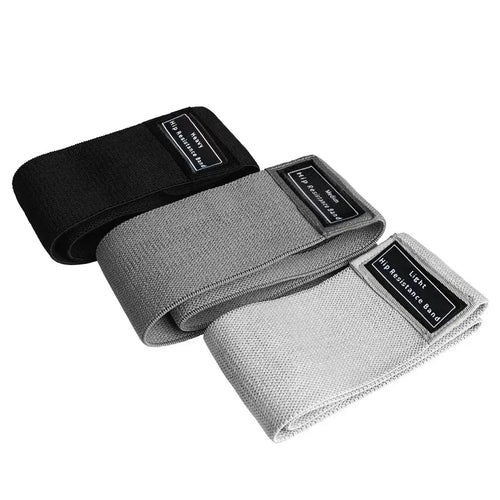 MOVE Fabric Resistance Bands Complete Set, folded three-band view