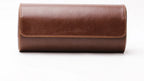 Watch Roll Travel Case - 3 Watch Storage and Organizer-Secure Storage with Innovative Removable Pillows & Solid Watch Organizer