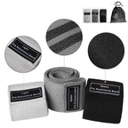 MOVE Fabric Resistance Bands Complete Set, woven texture detail