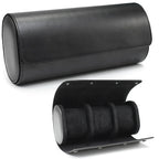 Watch Roll Travel Case - 3 Watch Storage and Organizer-Secure Storage with Innovative Removable Pillows & Solid Watch Organizer